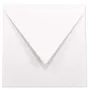 Briefumschlag 16x16cm in weiss, 120g, ohne Fenster, Nassklebung