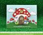Preview: Lawn Fawn Craft Die - Mushroom Border