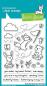 Preview: Lawn Fawn Stempelset "Butterfly Kisses" Clear Stamp