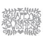Preview: Spellbinders Die "Shapeabilities Happy Wishes Etched Dies"