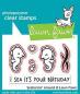 Preview: Lawn Fawn Stempelset "Seahorsin' Around" Clear Stamp