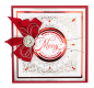 Preview: Spellbinders Hotfoil Plate - Merry Filigree Quatrefoil