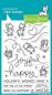Preview: Lawn Fawn Stempelset "Mice on Ice" Clear Stamp