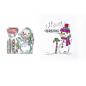 Preview: Polkadoodles Stempel "Smiley Snowman" Clear Stamp-Set