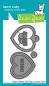 Preview: Lawn Fawn Craft Die - Heart Shaker Gift Tag
