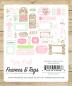 Preview: Echo Park "Baby Girl" Ephemera Frames & Tags