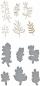 Preview: Spellbinders Hotfoil Plate - Organic Foliage