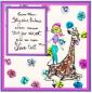 Preview: Spellbinders Stempelset "Giraffe Wisdom"
