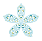 Preview: Spellbinders Die "Kaleidoscope Petals" Stanzschablone