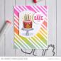 Preview: My Favorite Things "Candy Stripes" Stencil 6x6"