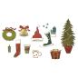 Preview: Sizzix Thinlits Craft Die-Set - "Festive Things" by Tim Holtz