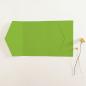 Pocketfold-Karte B6 seitlich Premium-Karton "Grasgrün" Basic Line