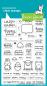 Preview: Lawn Fawn Stempelset "Say What? Spring Critters" Clear Stamp