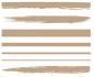 Preview: Spellbinders Hotfoil Plate - Foiled Brushstrokes and Stripes