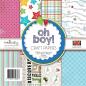 Preview: Polkadoodles "Oh Boy!" 6x6" Paper Pad