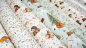 Preview: Craft Consortium Papierblock 6x6" Little Fawn & Friends Rehkitz & Freunde