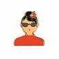 Preview: Echo Park Flora Girl Enamel Pin  - Emaile Pin