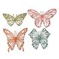 Preview: Sizzix Thinlits Craft Die-Set - Scribbly Butterflies / Schmetterlinge