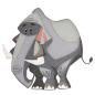 Preview: Sizzix Thinlits Craft Die-Set - Clarence / Elefant