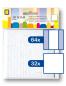 Preview: JEJE Produkt 3D Foam Rectangles 12x12 mm & 12x6 mm x 2 mm - 3D Klebepads (3.3132)