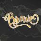 Preview: Couture Creations Cut, Foil & Emboss Die "Brave"