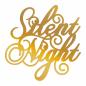 Preview: Couture Creations Hotfoil Stamp Die  - Silent Night Sentiment