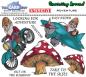 Preview: The Card Hut Adventure  Clear Stamps / Gartenzwerg Motorrad Stempelset 