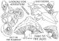 Preview: The Card Hut Adventure  Clear Stamps / Gartenzwerg Motorrad Stempelset 