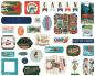 Preview: Carta Bella "Summer Camp" Ephemera - Stanzteile