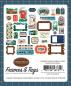 Preview: Carta Bella "Summer Camp" Frames & Tags