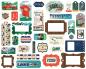 Preview: Carta Bella "Summer Camp" Frames & Tags