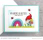 Preview: My Favorite Things "Rectangle Extraordinaire" Stencil 6x6"