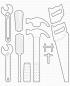 Preview: My Favorite Things Die-namics "Tool Time - Werkzeug" | Stanzschablone | Stanze | Craft Die