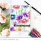 Preview: My Favorite Things "Flower Field" 6x6" Background Cling Stamp