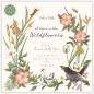 Preview: Craft Consortium Papierblock 6x6" At Home in the Wildflowers Wildblumenwiese