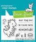 Preview: Lawn Fawn Stempelset "Little Dragon" Clear Stamp