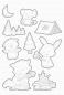 Preview: My Favorite Things Die-namics "Happy Campers" | Stanzschablone | Stanze | Craft Die