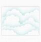 Preview: My Favorite Things "Rolling Clouds" Stencil 6x6"