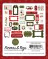 Preview: Carta Bella "Hello Christmas" Frames & Tags