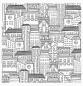 Preview: My Favorite Things "City Block" 6x6" Background Cling Stamp