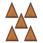 Preview: Sizzix Thinlits Craft Die-Set - Stacked Tiles, Triangles by Tim Holtz