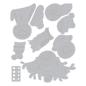 Preview: Sizzix Thinlits Craft Die-Set - Winter Critters by Tim Holtz