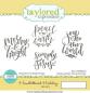 Preview: Taylored Expressions Stempelset "Handlettered Holiday "