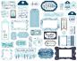Preview: Echo Park "Winter Magic" Ephemera Frames & Tags