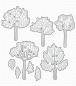 Preview: My Favorite Things Die-namics "Modern Trees" | Stanzschablone | Stanze | Craft Die