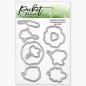 Preview: Picket Fence Studios Beautiful Girl Flowers 3x4 Inch Metal  Die (BG-123D)