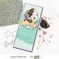 Preview: Picket Fence Studios Geo Squares 6x6 Inch Stencil - Schablone