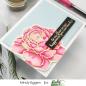 Preview: Picket Fence Studios A Rose 4x4 Inch Metal  Die (F-136D)