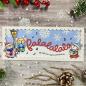 Preview: Time For Tea Dies Falalala Scalloped Slimline Metal 