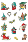 Preview: LDRS-Creative Holiday Gnomes Set4x6 Inch Clear Stamps